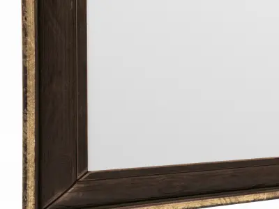 Picture frame stylized cartoon 3D model