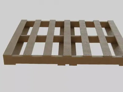 WoodenPallete wooden pallet Low-poly 3D model