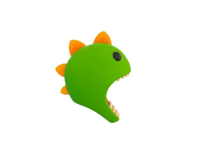 Prop034 Dinosaur Hat 3D model