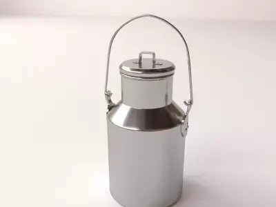 Milk Can 3D model get