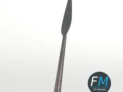 Spartan spear 3D model