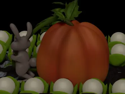 Zbrush Rabbit sculpt 3D model