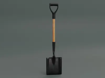 Spade Tool Model  3D model