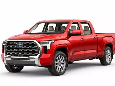 Toyota Tundra 2026 Modern Full-Size Pickup 3D model