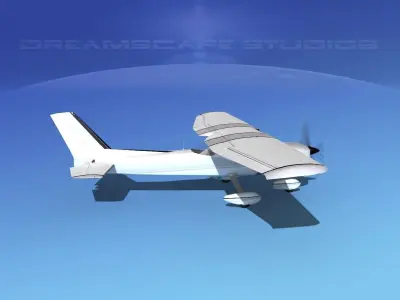 Cessna 150 Commuter V01 3D model