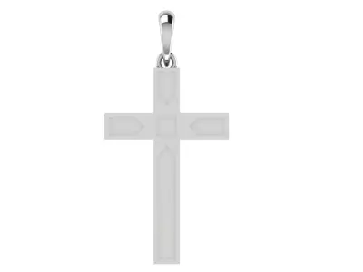 CROSS PENDANT CR118 3D print model