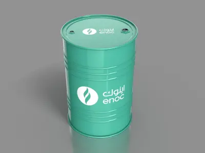Realistic Enoc Barrel 3D Model Low-poly 3D model