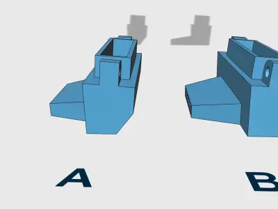 Fan Duct for Geeetech A20 easy print Free 3D print model