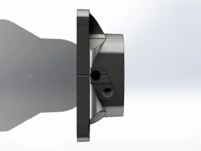 Base de Mancal de Rolamento SKF FNL 505 A Bearing Base 3D model