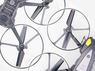 Quadcopter QC 1 3D model
