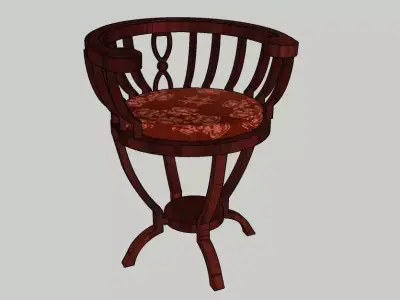 Traditional Chair 3D model