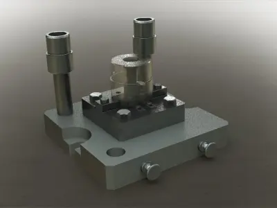 Stamp bending 396 3D model