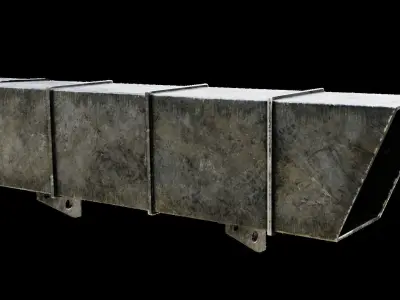 Air Ventilation with PBR Materials  3D model