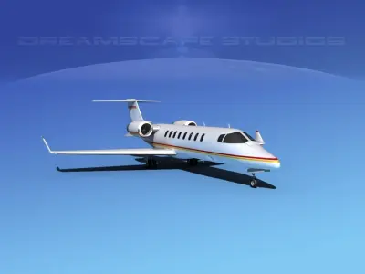 LearJet 45 V13 3D model