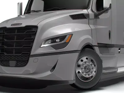 Freightliner Cascadia 126 Sleeper Cab 2026 3D model