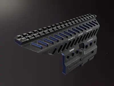 Zenitco B13 Scope Mount Low-poly 3D model