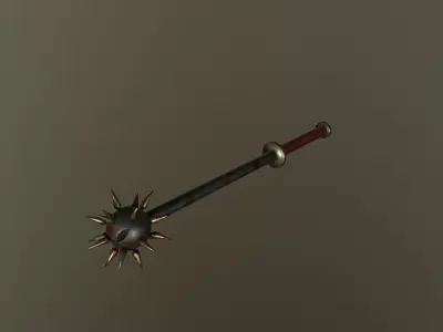 Mace Weapon  Free low-poly 3D model