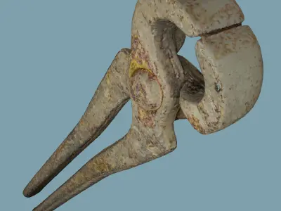 EndCuttingPlier - Photogrammetry Asset 3D PhotoScan Low-poly 3D model