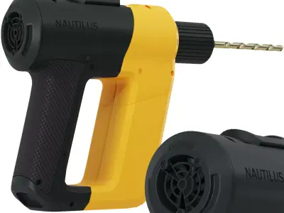 Nautilus Power Drill 3D model