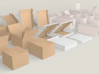 Box Collection  3D model