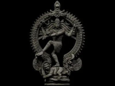 Sculpture - Lord Shiva 3D print model