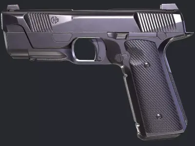 Hudson H9 Low-poly 3D model
