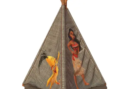 indian tent 3D model