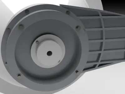 Microwave Antenna 3D model