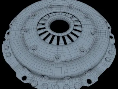 Clutch Basket Luk Low Poly Low-poly 3D model