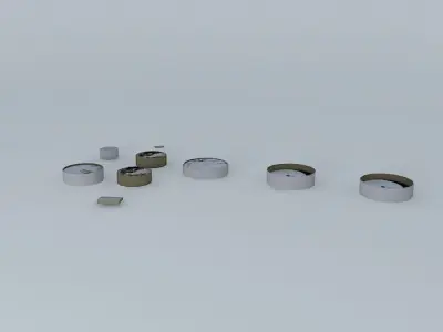 Brisbane Oil Terminal 01 Free 3D model