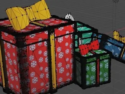 Christmas Presents 3D model