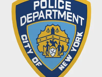 NYPD Police Department Logo 3D Model 3D model