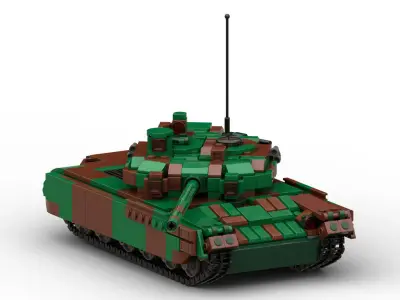 MocBricks3D - Lego T84 Oplot M 3D print model
