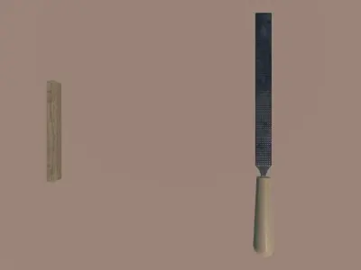 Various tools pack Low-poly 3D model
