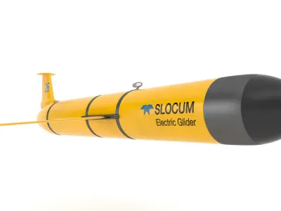 Slocum Glider 3D model