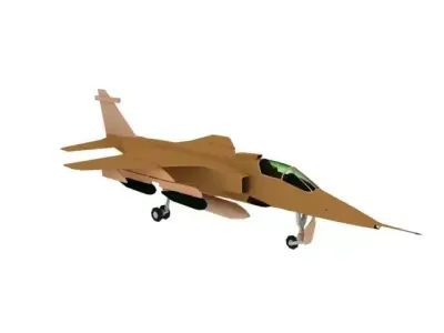 Plane Bajaguar Free 3D model