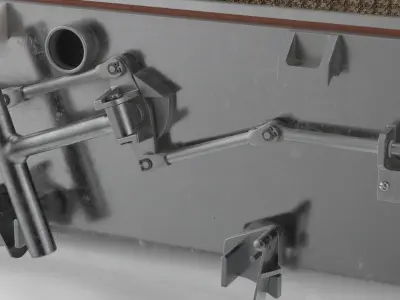  Empty Space Transport Box with Raised Lid 