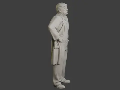 Donald Trump Stand 3D print model