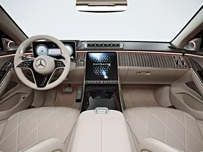 2022 Mercedes-Benz S-Class Maybach 3D model