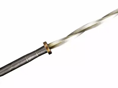Spiral knife 3D model