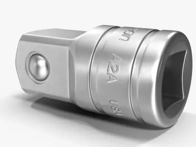 Socket Tool A2A Low-poly 3D model