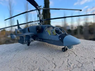KAMOV 52 ALLIGATOR - SCALE MODEL 1-48   - ASSEMBLY KIT 3D print model