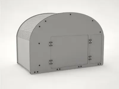 3D Printer-Printeer scorpion machine Free 3D model