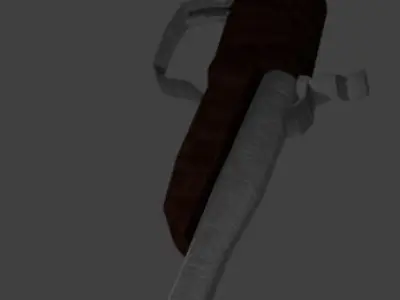 Gun pack Free low-poly 3D model