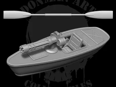 Hayak 3D printable files for action figures 3D print model