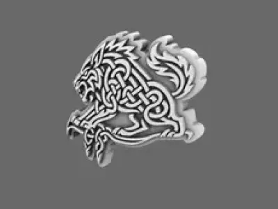 Arctic Prowler V10K Shoulder Symbols LEFT 3D print model