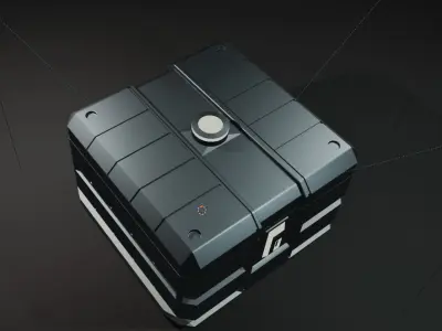 Sci-fi Chest Model 3D print model