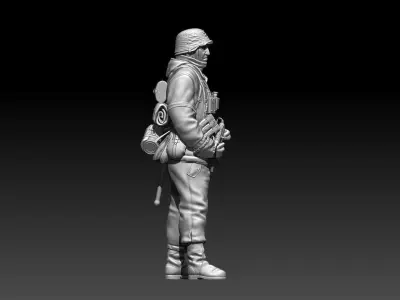German soldier 3D print model order