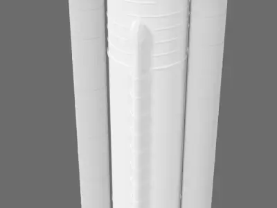 Rocket nasa space shuttle Free low-poly 3D model
