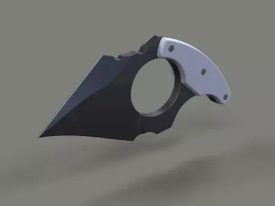 Push dagger 5 3D model